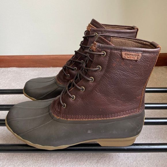 SPERRY Men Avenue Duck Boot NEW NWOB - Picture 2 of 8